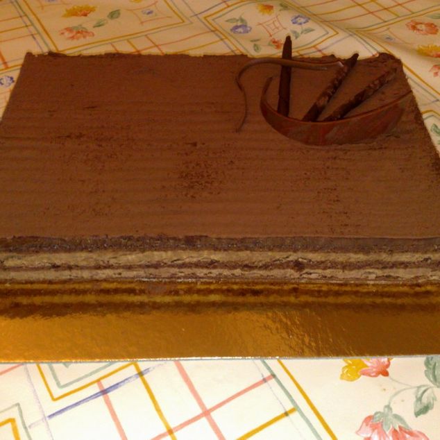 Pastelería J. Antonio Calvo tarta de chocolate