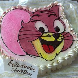 Pastelería J. Antonio Calvo tarta de raton animado